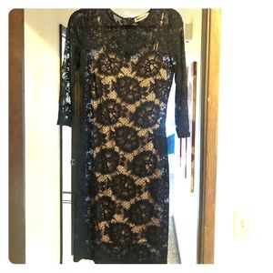 Mystic navy lace dress